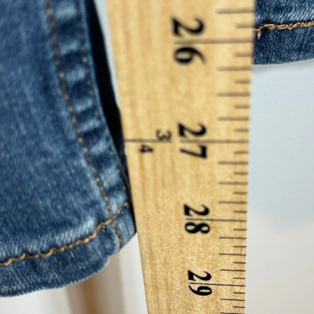 Levi Strauss & Co 511 Mens Jeans W38 L30‎ Blue Straight Fit Denim Actual 36x28